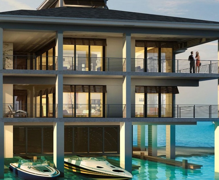 View of Waterfront Luxury Condo with Breathtaking Views and Amenities